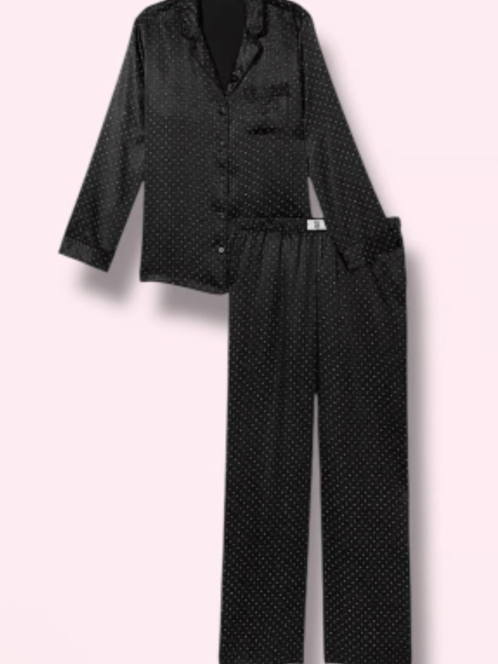 Victoria's Secret Luxury Satin Dew Drop Pajama Set NWOT Size Medium